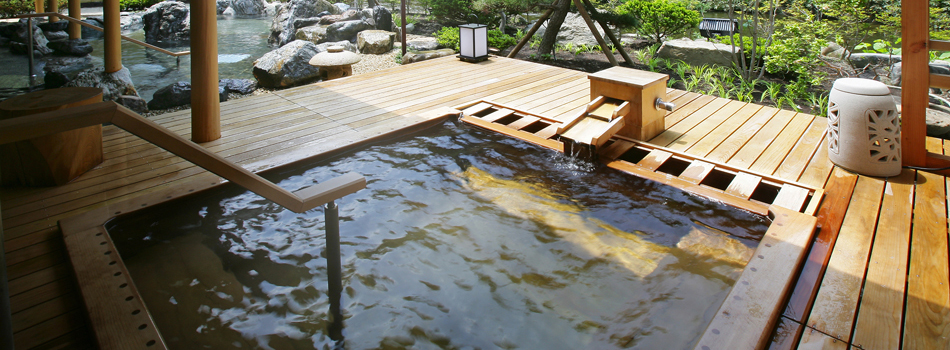 源泉掛け流しの宿